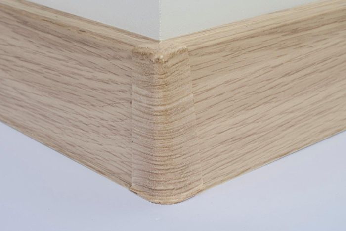 Põrandaliistu välisnurk PVC Alcanta Oak 22 x 75 mm