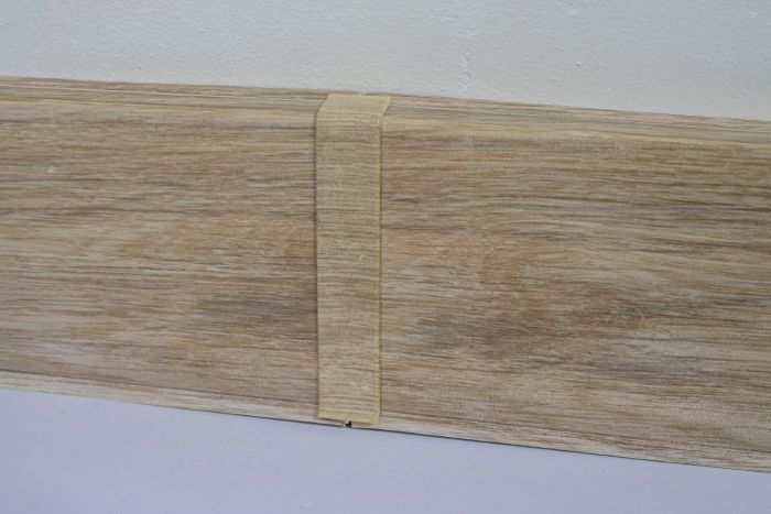 Põrandaliistu ühendustükk PVC Tuscany Oak 22 x 75 mm