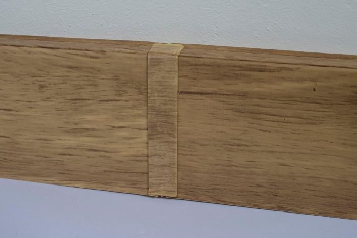 Põrandaliistu ühendustükk PVC Celtic Oak 22 x 75 mm
