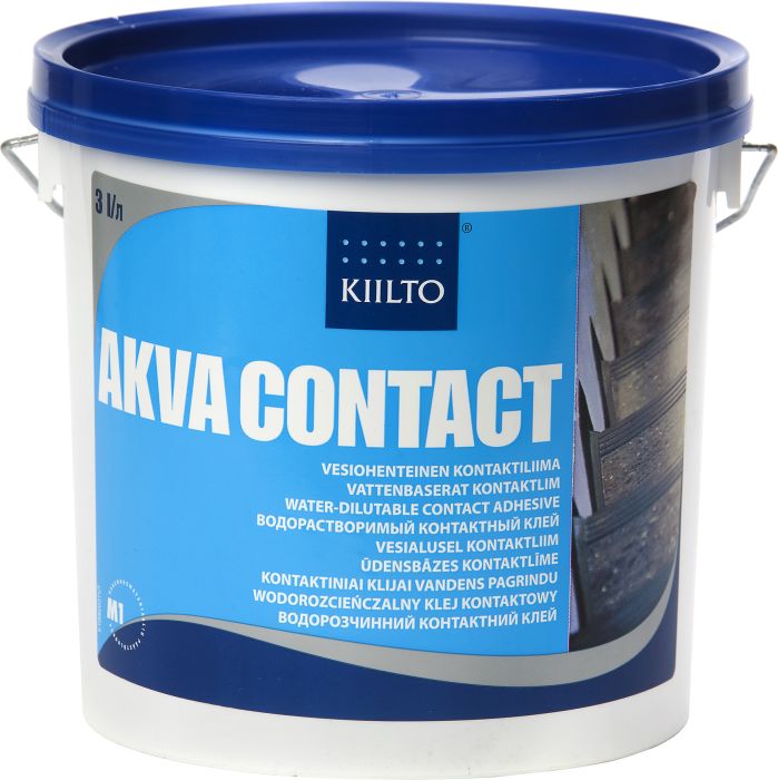 Kontaktliim Kiilto Pro Akva Contact 1,3 l