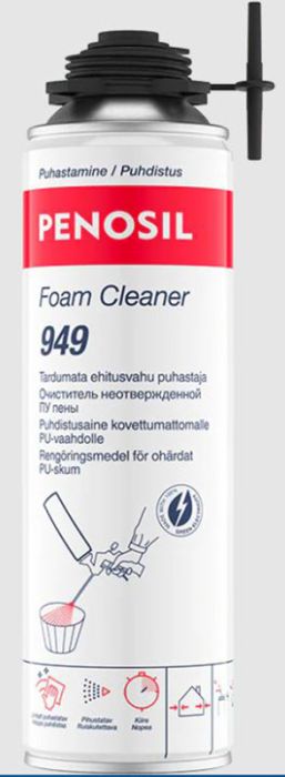 Ttardumata ehitusvahu puhastaja Penosil Foam Cleaner 949 500 ml