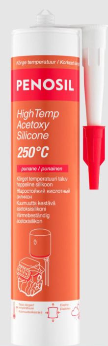 Kuumuskindel silikoon Penosil HighTemp Acetoxy Silicone 250°C 300 ml