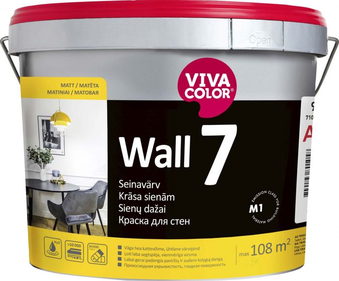 Seinavärv Vivacolor Wall 7 9 l