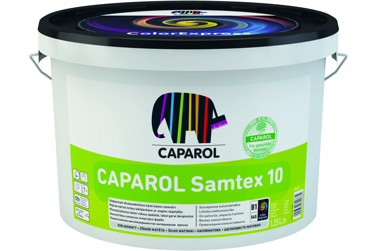 Sisevärv Caparol Samtex 10 B1 1,25L