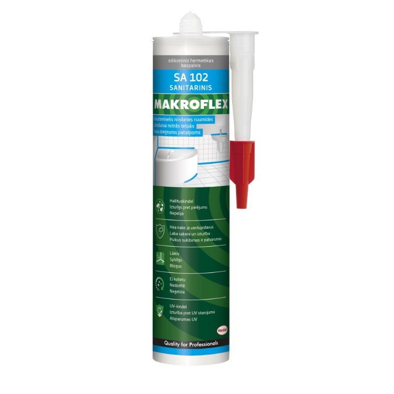 SANITAARSILIKOON MAKROFLEX SA102 VALGE 300ML