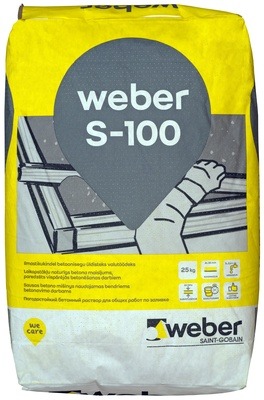 Betoon Weber S100, tasandav, 25 kg