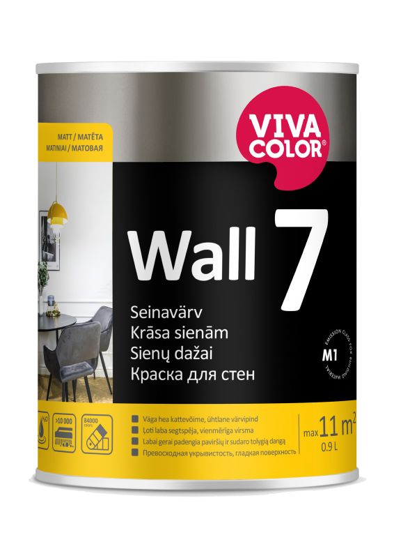 SEINAVÄRV WALL 7 A 0,9L