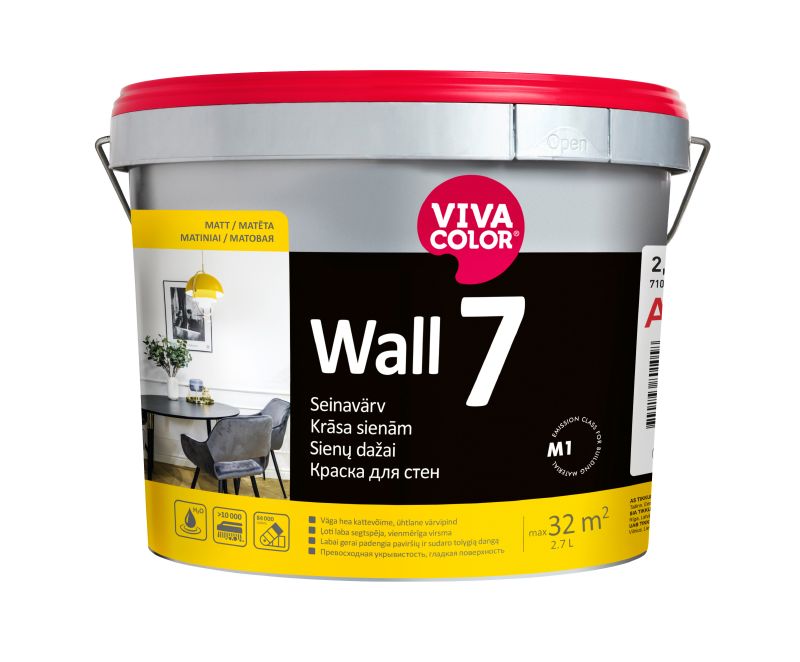 SEINAVÄRV WALL 7 A 2,7L