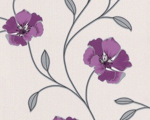 Tapeet Pandora 292438, vinüül, violetne