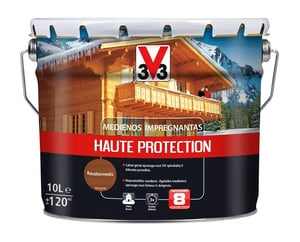 Puidukaitsevahend V33 Haute Protection, mahagon, 10 l