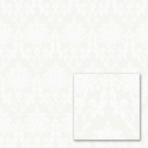 Tapeet Sintra Milano 356906, vinüül, valge/roheline