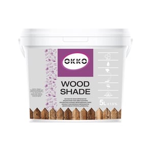 Puidukaitsevahend Okko Wood Shade, must, 5 l