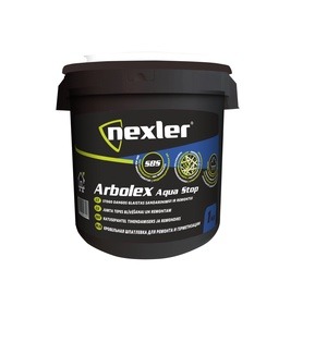 Bituumenmastiks Nexler Arbolex Aqua Stop, 1 kg, must