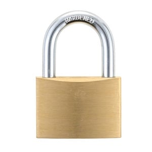 Lukk Haushalt HL406A, kuldne, 60 mm