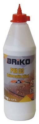 Liim universaalne Briko PVA D3, 1 kg