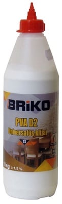 Liim universaalne Briko PVA D2, 1 kg