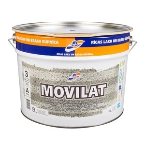 Dispersioonvärv Rilak Movilat 3, valge matt, 9 l