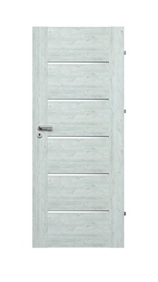 Siseukseleht Domoletti Atlanta, parempoolne, norra tamm, 203.5 x 74.4 x 4 cm