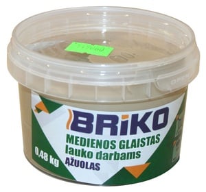 Pahtel Briko, kasutusvalmis, tamm, 0.48 kg