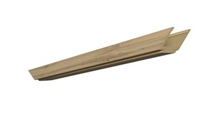 Ukseleng Domoletti, 60.5 cm x 14 cm x 9 cm, -, wotan tamm