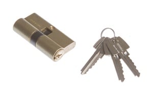 Lukusilinder Tesa Assa Abloy 40x40mm, euroopa (din) standart, 80 mm, messing