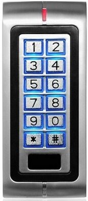 Lukk HiSmart Access Control with Keypad TV990412, hõbe