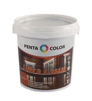 Puidulasuur Pentacolor Ultra Lasur, mahagon, 1 l