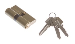 Lukusilinder Tesa Assa Abloy 30x40, euroopa (din) standart, 70 mm, messing