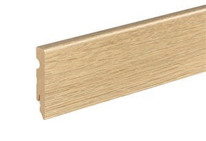 Põrandaliist Neuhofer Holz 548468/FU084L, 2400 mm x 80 mm x 15 mm, pruun/tamm