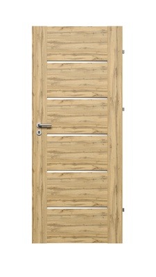Siseukseleht Domoletti Atlanta, parempoolne, wotan tamm, 203.5 x 74.4 x 4 cm