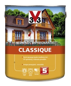 Puidu immutusvahend V33 Classique, palisander, 2.5 l