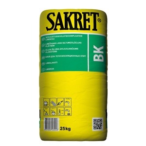 Liim soojendussüsteemide Sakret BK, 25 kg