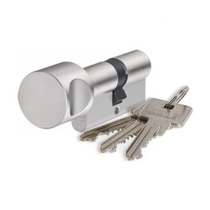 Lukusilinder Abus KE60, euroopa (din) standart, 90 mm, niklivärvi