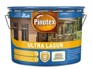 Puidukaitsevahend Pinotex Ultra Lasur, kivihall, 10 l