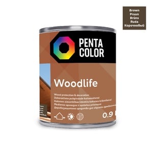 Puidu immutusvahend Pentacolor Woodlife, palisander, 0.9 l