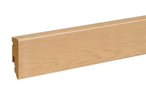 Põrandaliist 544360 FU062L FOEI027, 2400 mm x 58 mm x 15 mm, pruun