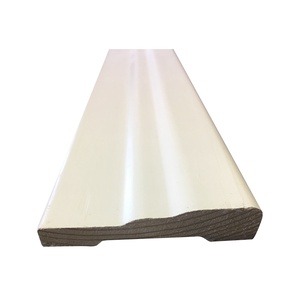 Uksepiire, 220 cm x 6.8 cm x 1.4 cm, valge