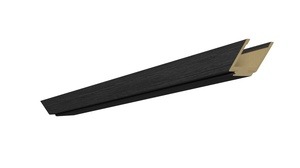 Ukseleng Domoletti, 80.5 cm x 18 cm x 9 cm, antratsiittamm