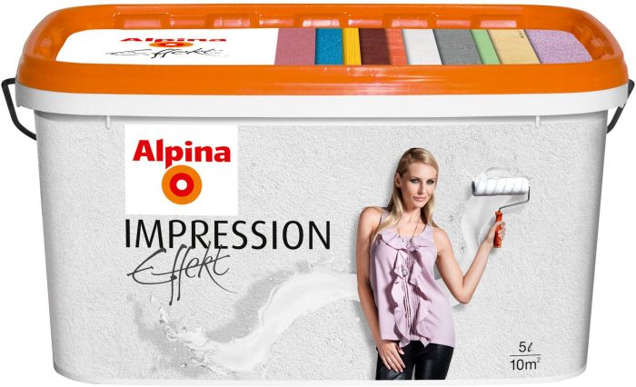 Struktuurvärv Alpina Impression Effekt 5 l