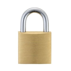 Lukk Haushalt HL403A, kuldne, 30 mm