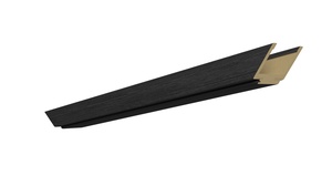 Ukseleng Domoletti, 70.5 cm x 14 cm x 9 cm, antratsiittamm