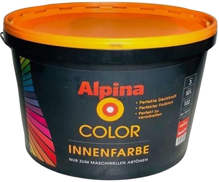 Sisevärv Alpina Color Innenfarbe Base 3 ainult toonimiseks 9,4 l