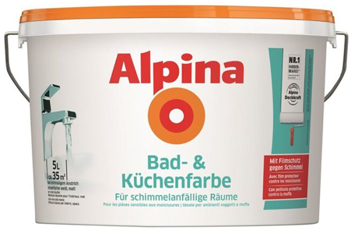 Seinavärv Alpina Bad- und Küchenfarbe 5 l