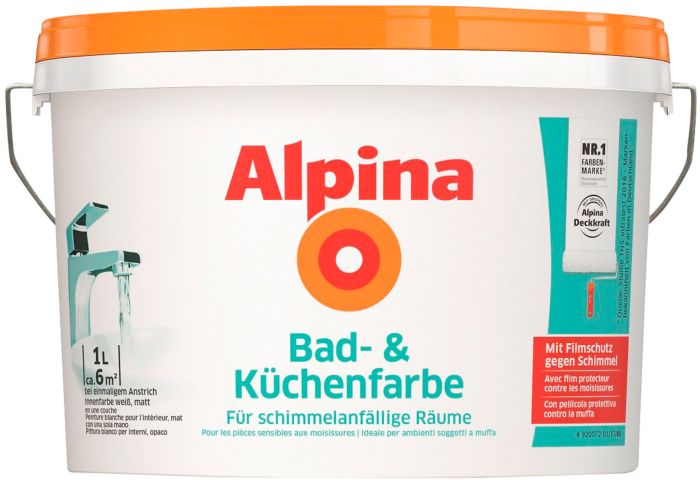 Seinavärv Alpina Bad- und Küchenfarbe 1 l