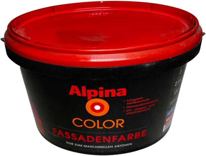 Fassaadivärv Alpina Color Fassadenfarbe Base 3 ainult toonimiseks 2,35 l
