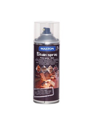 Aerosoolvärv Maston Stain, dekoratiivne, must, 0.4 l