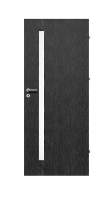 Siseukseleht Domoletti SIMI, parempoolne, antratsiittamm, 203.5 x 84.4 x 4 cm