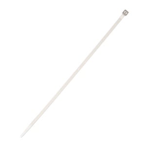 Kinnitusrihm Elematic, polüamiid, valge, 250 mm x 4.8 mm