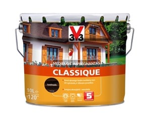 Puidu immutusvahend V33 Classique, eeben, 10 l