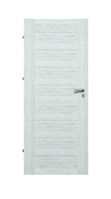 Siseukseleht Domoletti Vienna, vasakpoolne, norra tamm, 203.5 x 84.4 x 4 cm